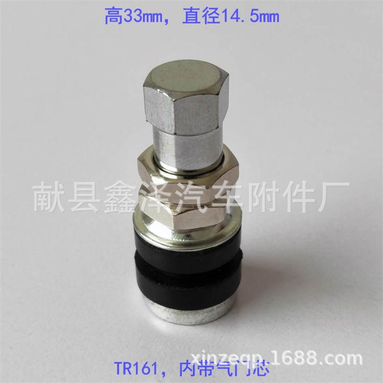 Motorcycle Electric Vehicle Vacuum Tire Valve Tr161 Alloy Vacuum Tire Valve Steam Cap Tire Valve