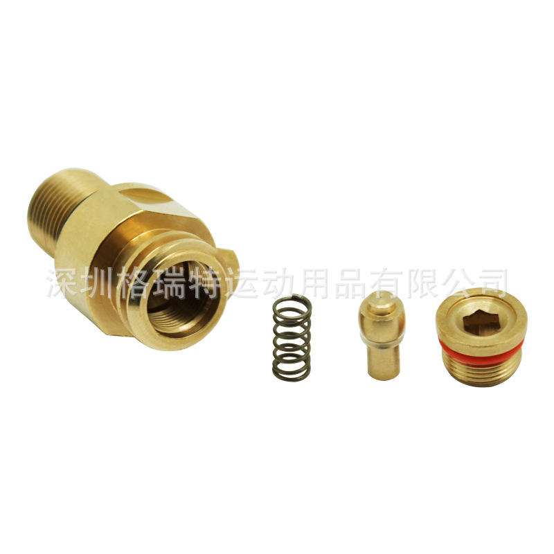 New Soda ThreeGeneration Thimble Valve Soda Water Bottle Valve Carbon Dioxide Cylinder Valve M18 15 Thread