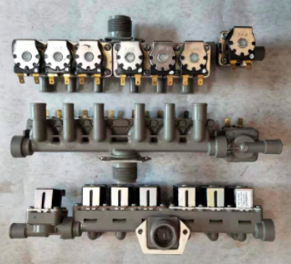 Washing Machine Accessories, Inlet Valve, Water Inlet Solenoid Valve, One in 7 out Inlet Valve