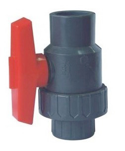 PVC single oil free ball valve