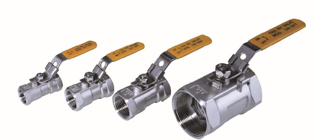 One-piece ball valve 316