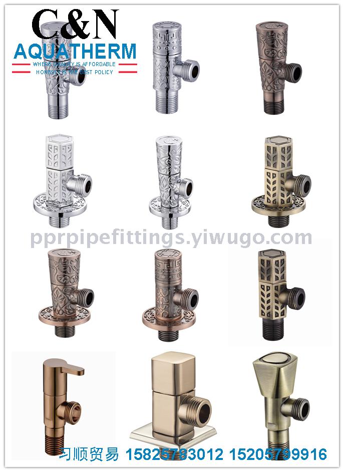 angle valve for water tap  silver good price angle valve 
