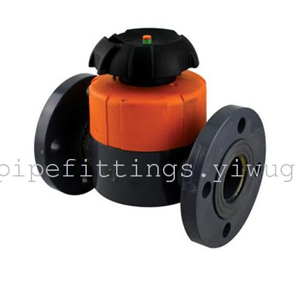 Industrial grade PVC live diaphragm valve