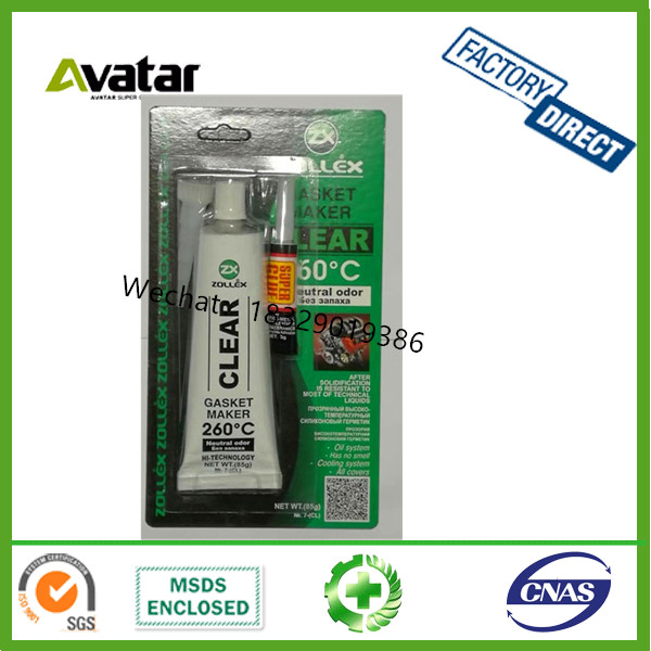 Dirko elring DAAOSI -50℃ -+300℃ grey RTV Silicone Gasket Marker for auto parts and valve
