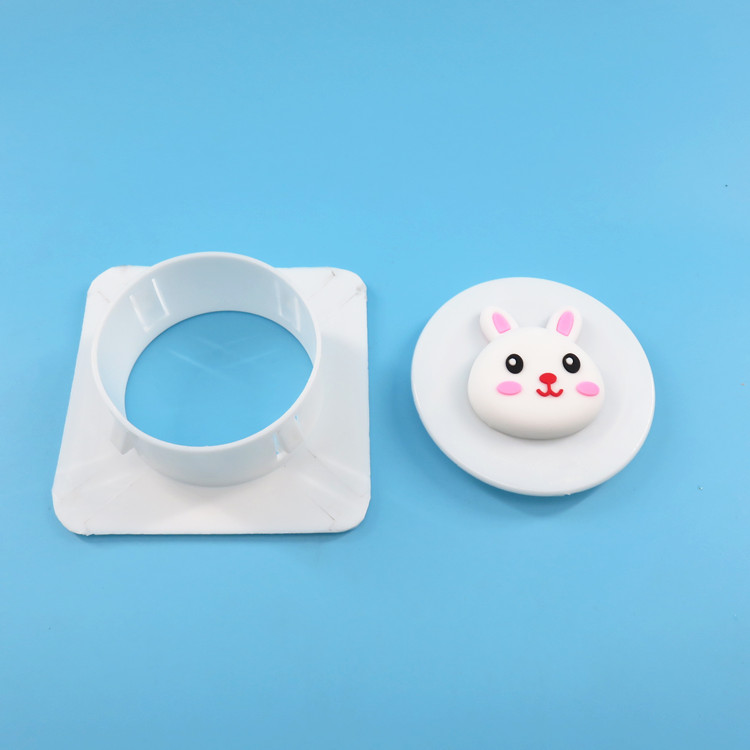 Vent Wall Wire Hole Cover Vents Decoration Protection Duct Cover Snap-on Air Conditioning Port Angle Valve 