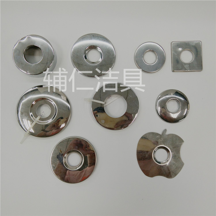 South America Colombia Plumbing Decorative Cover Wall Cover Triangle Valve Decorative Cover Stainless Steel