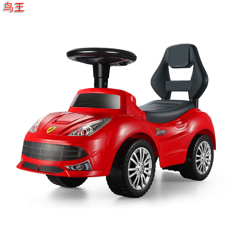 With Light Music Early Education Sliding Luge Four-Wheel Baby Toddler Toys Kids Bike Baby Swing Car