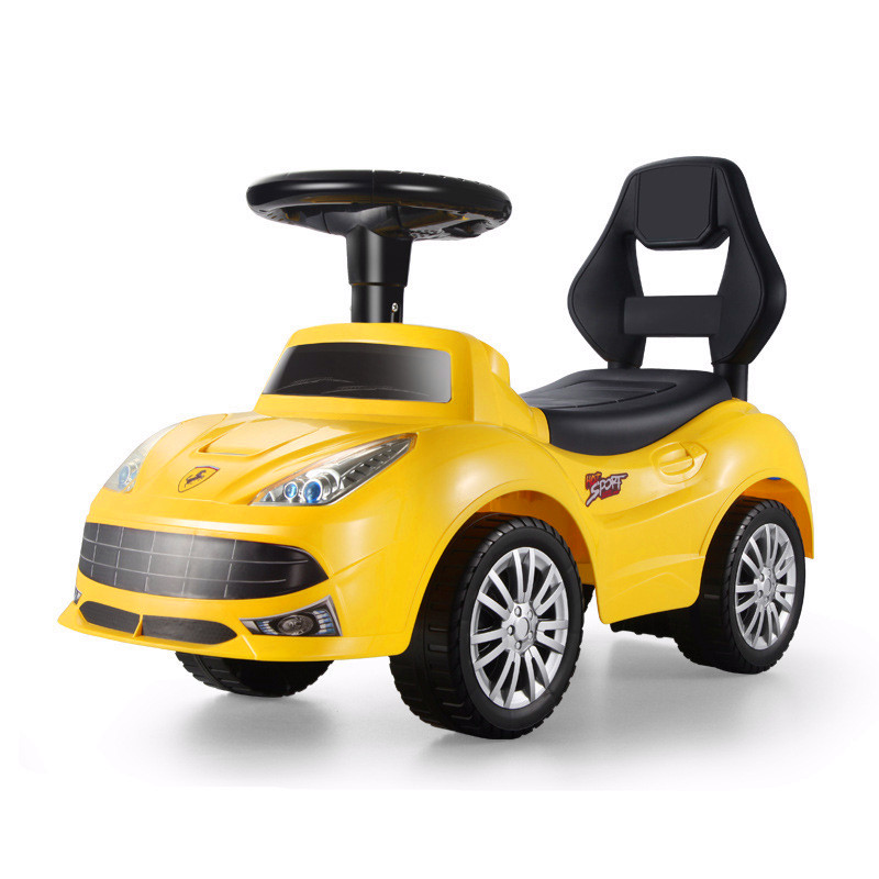 With Light Music Early Education Sliding Luge Four-Wheel Baby Toddler Toys Kids Bike Baby Swing Car