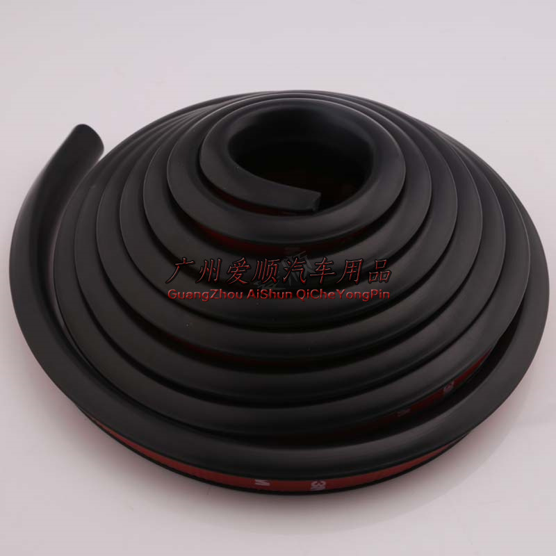 Car Universal Rubber Wheel EyebrowPure Black Wheel Eyebrow Trim StripWheel Fender Strip AntiScratch Strip