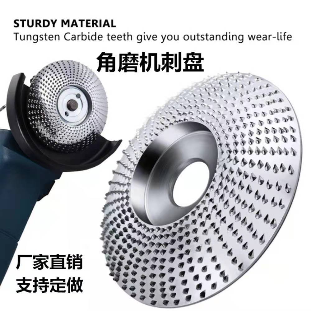 Thorn Plate File Rasp Angle Grinding Tea Plate round Grinding Wheel Polishing Wheel Burr Hard round File Grinding Wheel