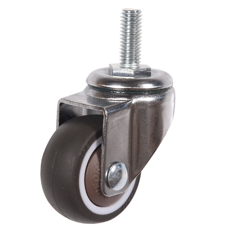 1 Inch 1.25 Inch 1.5 Inch 2 Inch Casters Folding Table Disinfection Lamp Flat Wheel Light Caster Drying Rack