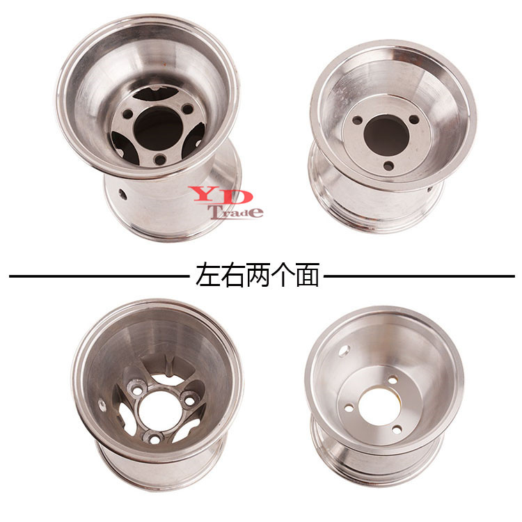 GoKart 5Inch Aluminum Alloy Wheel Drift Car Tire Aluminum Wheels 103605 104505 Rim Wheel Hub