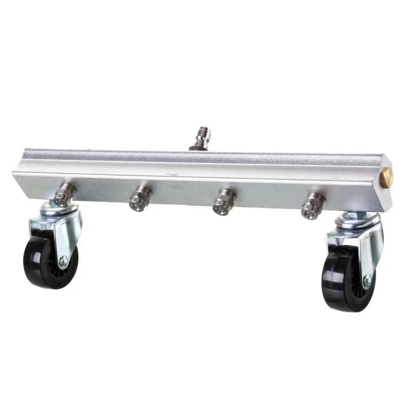 Car Washing Machine Accessories Car Bottom Brush Car Chassis Cleaning Stainless Steel 14 Quick Plug Universal Wheel