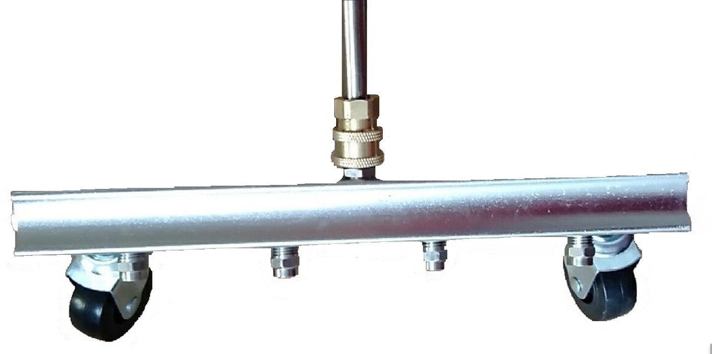 Car Washing Machine Accessories Car Bottom Brush Car Chassis Cleaning Stainless Steel 14 Quick Plug Universal Wheel