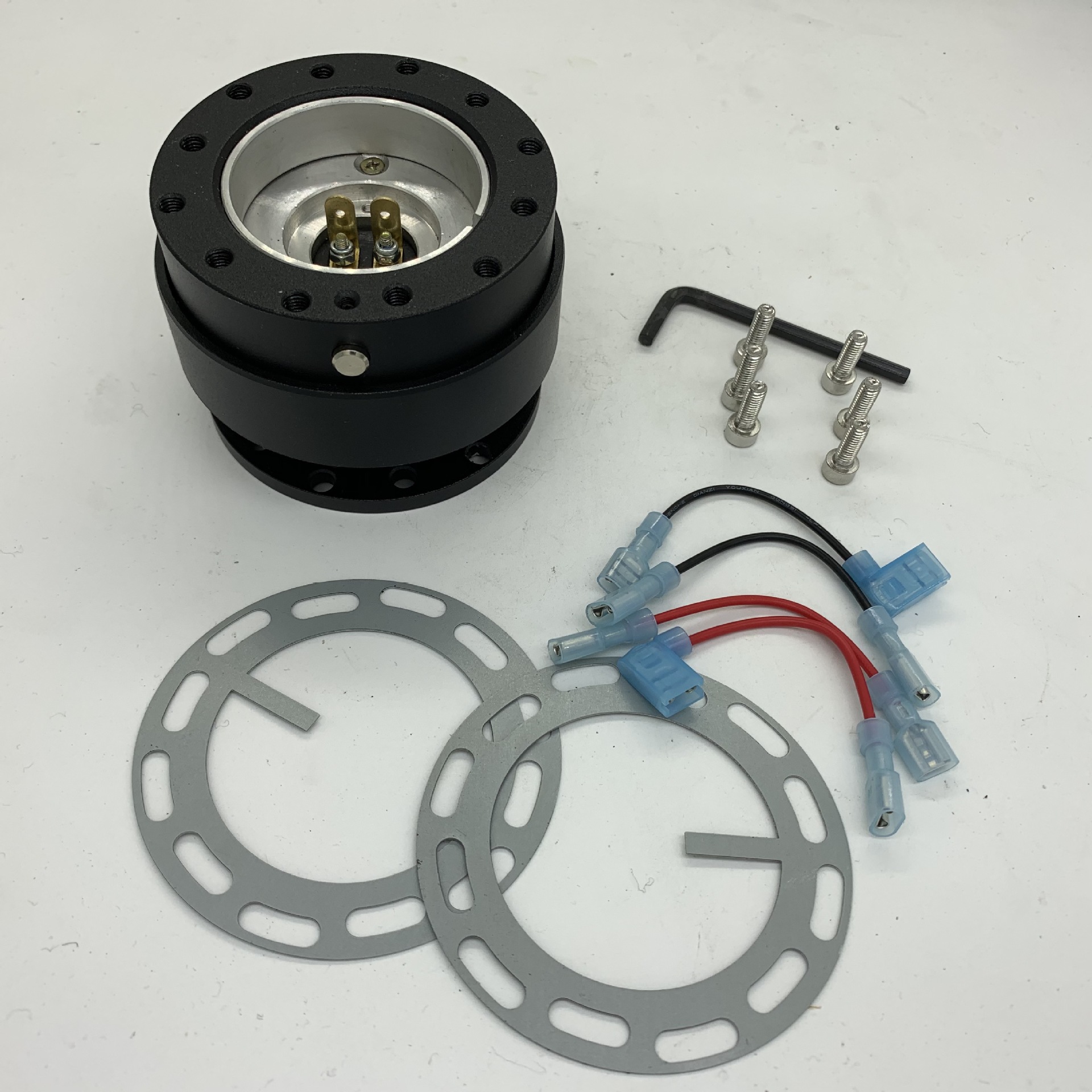 Factory Supply with Button Ball Steering Wheel Quick Disassembly Device Quick Release7353