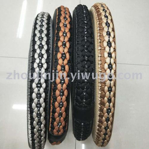 All products manufactured by Factory wholesale car steering wheel cover summer ice cream protection from the sun, used by anti-hot non-Skid steering wheel cover