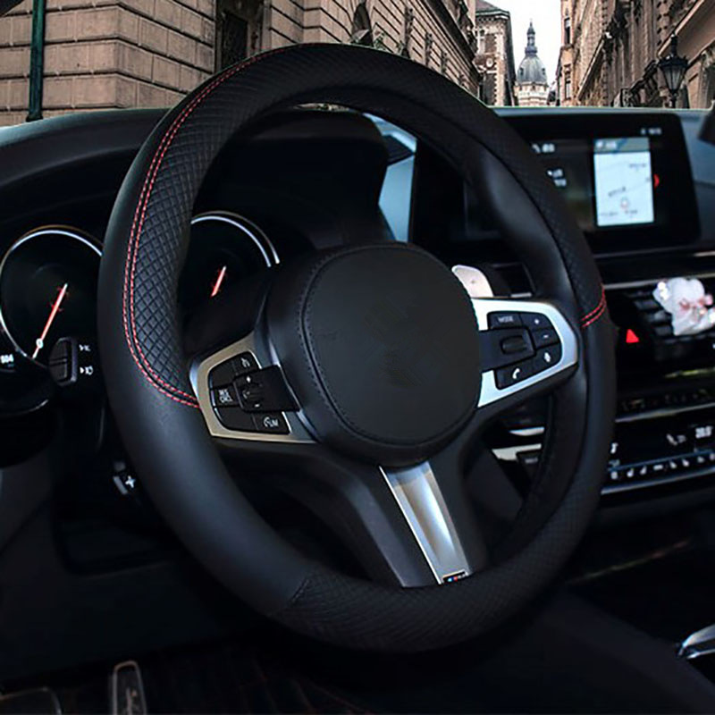 Steering Wheel Cover Car Grip Cover Car Steering Wheel Cover Four Seasons Car Grip Cover Car Interior Supplies