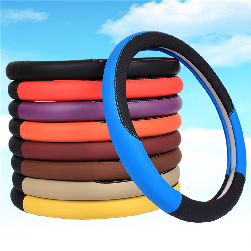Steering Wheel Cover Car Grip Cover Car Steering Wheel Cover Four Seasons Car Grip Cover Car Interior Supplies
