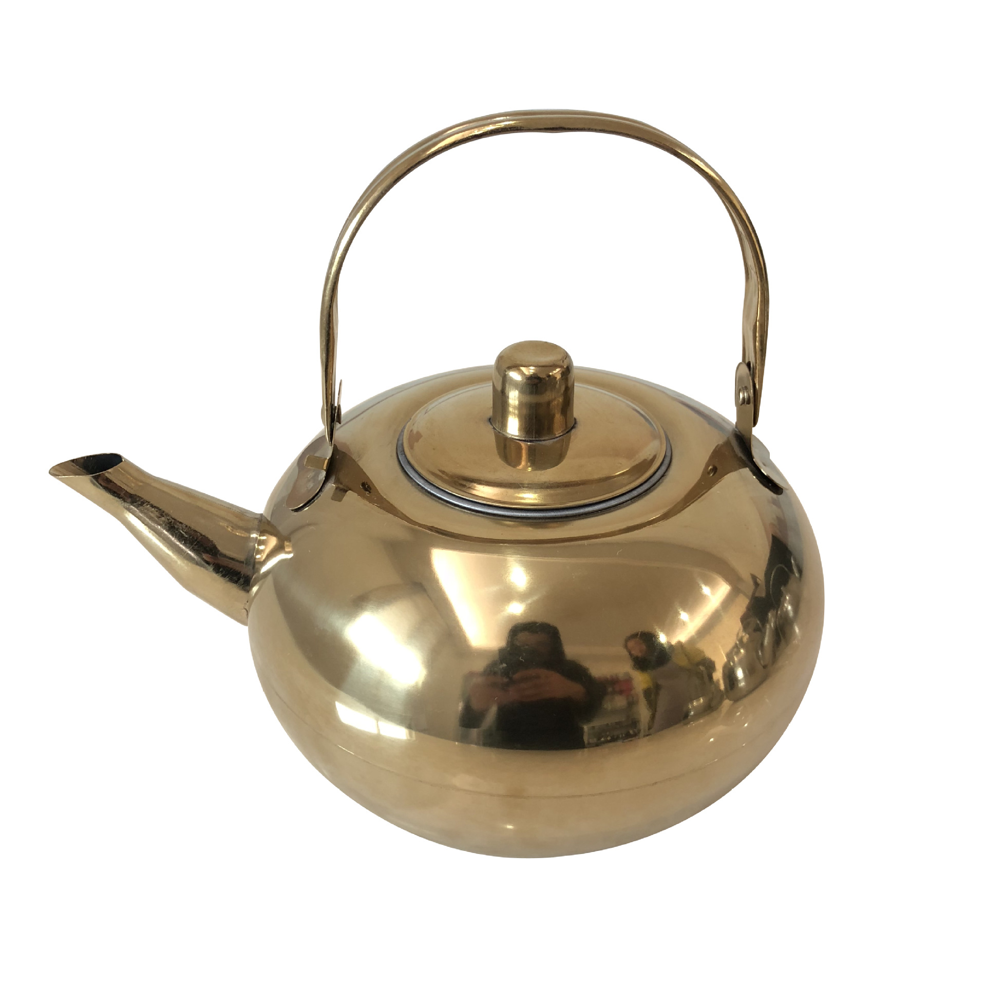 Stainless Steel Exquisite Pot with Filter Cold Water Jug Non-Magnetic Sound Bubble Teapot Warm Wine Kettle Tea Set