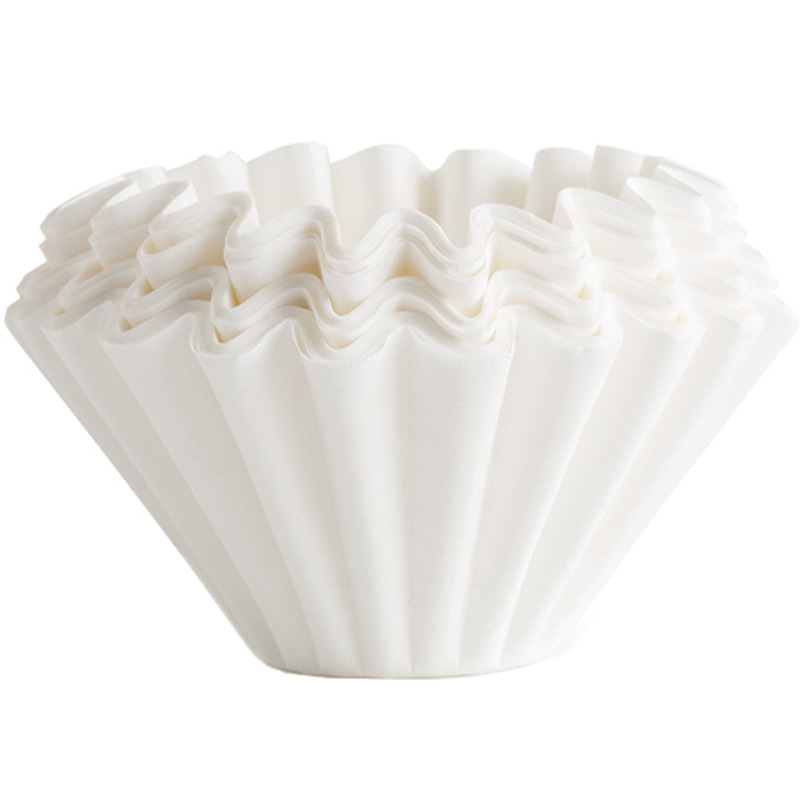 Cafede Kona Cake Coffee Filter Paper Filter Cup Filter Paper Hand Punch Dripping Household Egg Tart Bowl Type 50 Pieces
