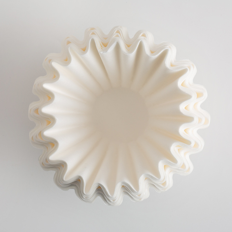 Cafede Kona Cake Coffee Filter Paper Filter Cup Filter Paper Hand Punch Dripping Household Egg Tart Bowl Type 50 Pieces