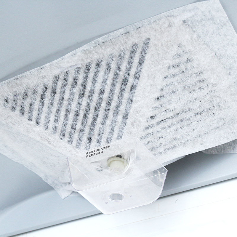 Kitchen can be pressed by lampblack machine oil absorbent 2 containing anti-oil filter cotton non-woven cloth oil absorbent paper