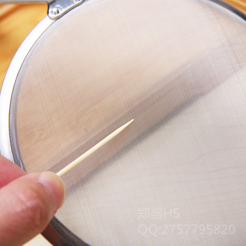 304 WiveScreen Ladle Flour Sifter Kitchen Cooking Oil Isolation Ladle Oil Filter Creative Large Leakage Oil Skimmer