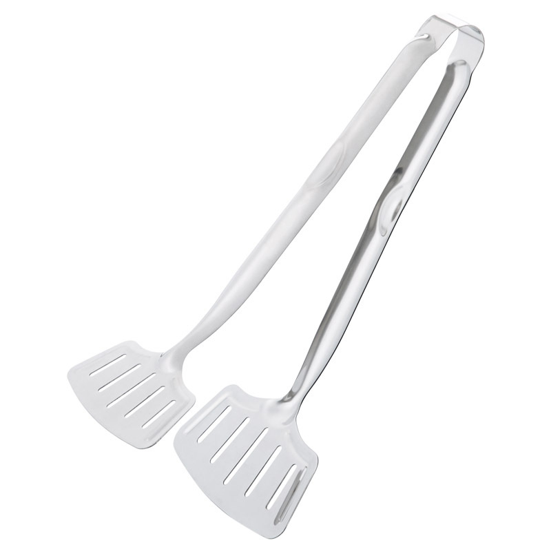 Factory Wholesale Stainless Steel Spatula Oil Filter Clip Household Multi-Functional Steak Spatula Fried Egg Anti-Scald Food Clip