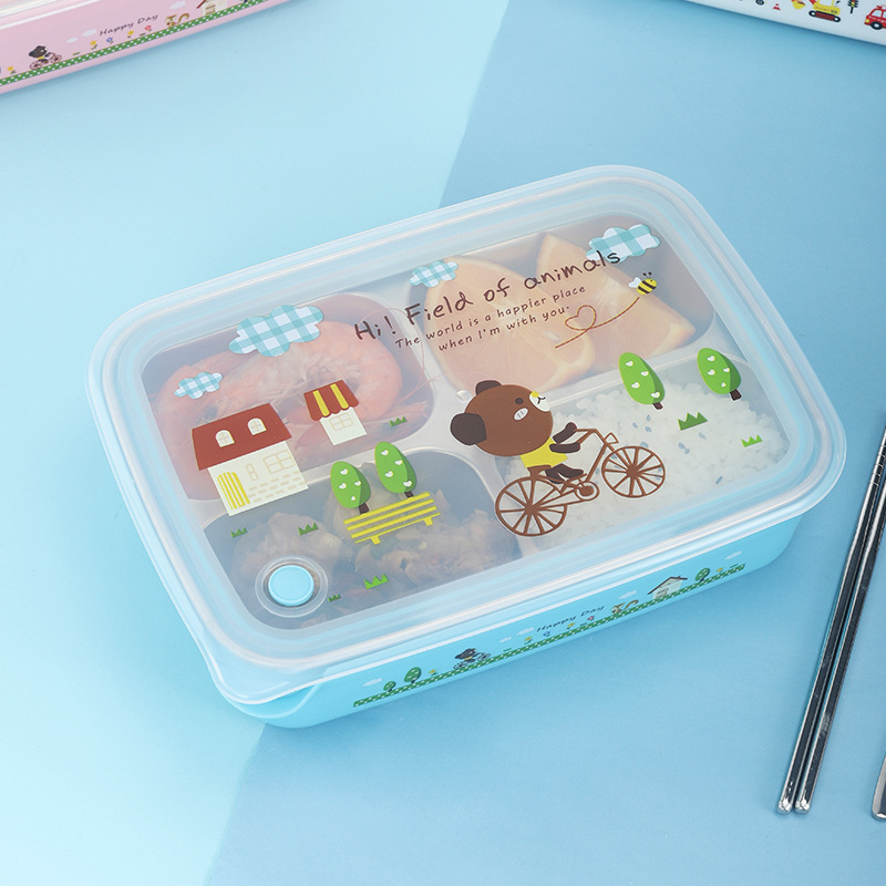 SEAL LOCK 304 stainless steel high capacity lunch box for children, students and Adults