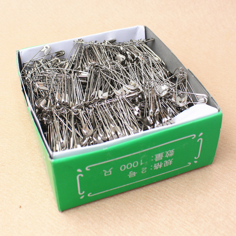 Factory Wholesale Pin Galvanized More Sizes Fixed Clothes Tag Brooch Lock Pin Insurance Metal Buckle Crochet Safety Pin