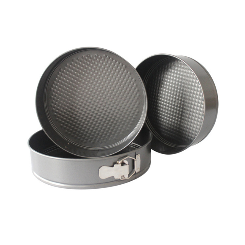 7-Inch round Buckle Live Bottom Mold Non-Stick Lock Mousse Honeycomb Cake Mold Home Baking Tools Wholesale
