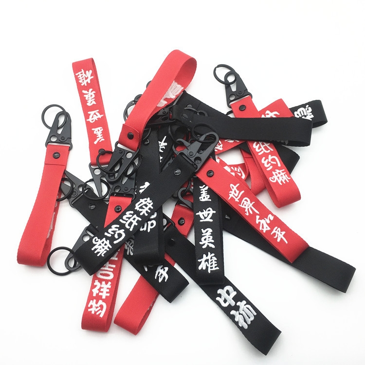 Double-sided embroidery air luggage tag pendant motorcycle racing bike double-sided embroidery pendant with lock edge
