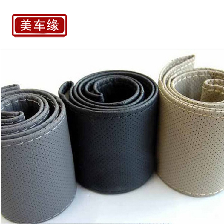 Trade Boutique Car HandSewn Steering Wheel Cover Steering Wheel Cover Car Steering Wheel Cover HandSewn Handle Cover