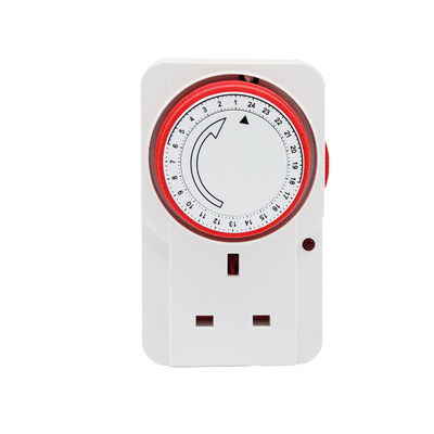 British Standard Mechanical Timer Socket British Standard 13A Hong Kong Time Controller 24-Hour Loop Switch Socket