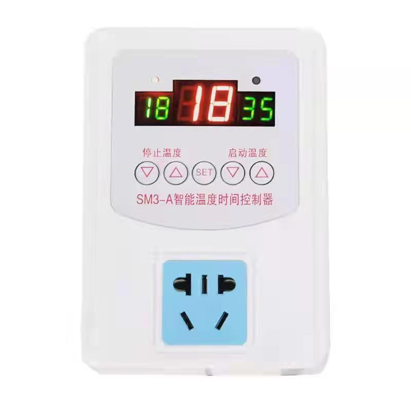 Microcomputer Thermostat Digital Display Intelligent Thermal Switch Electronic Temperature Controller Incubator Boiler 