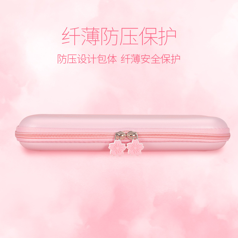 Agitomo Nintendo Switch Storage Bag Cherry Blossom Powder Portable Waterproof Protective Bag NS Lite Bag