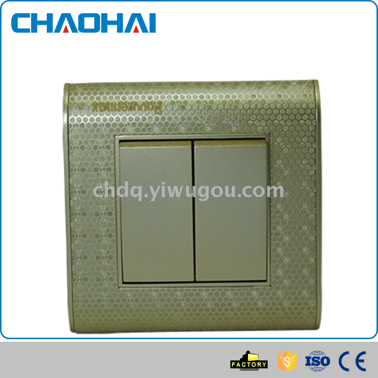 Interrupteur simple French single-switch wall switch