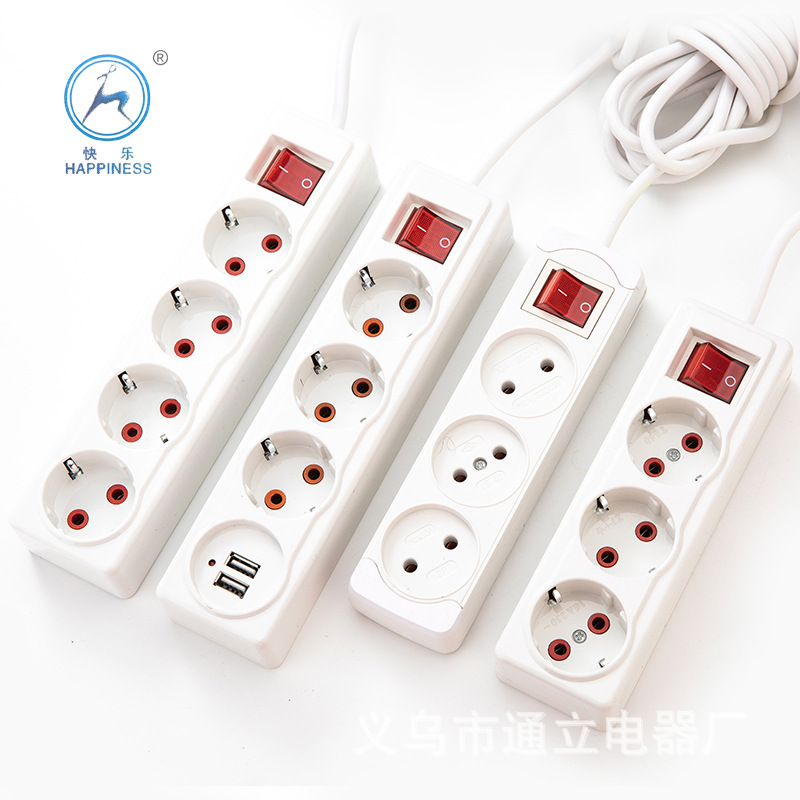 European-style Robbie FB plugboard multi-function smart plugboard with USB plugboard plugboard with switch