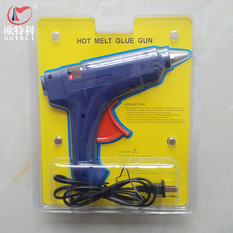 100W Hot Melt Glue Gun with Switch Can Be Customized Black White Yellow Blue ..