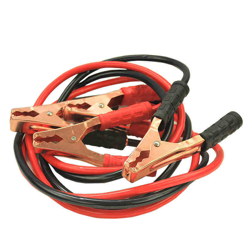 Car Battery Fire Line Bold 600A Fire Line Battery Clip Connecting Line Ignition Wire Pure Copper 1.95