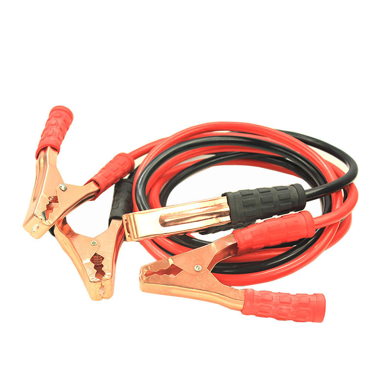 Car Battery Fire Line Bold 600A Fire Line Battery Clip Connecting Line Ignition Wire Pure Copper 1.95