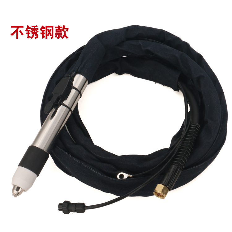 P80 Straight Handle Plasma Cutting Gun CNC Cutting Automatic Straight Gun Head Metal Handle Processing Customized with Arc Ignition