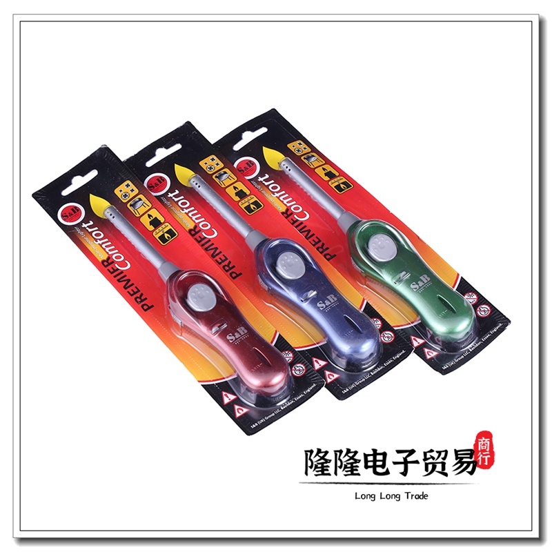 Lengthened Kitchen Electronic Cigarette Lighter-Bar Gas Stove Pulse Igniter