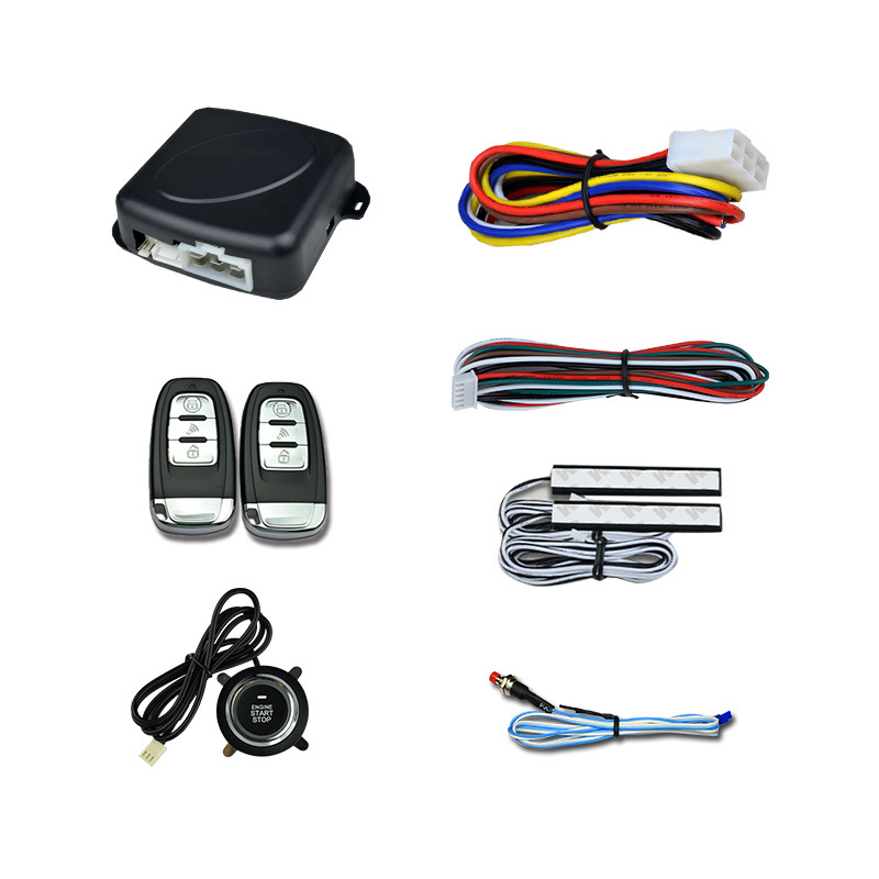 Kaiqisheng 12V Universal Car One-Click Start Keyless Entry Ignition Preheating System Remote Remote Control Start