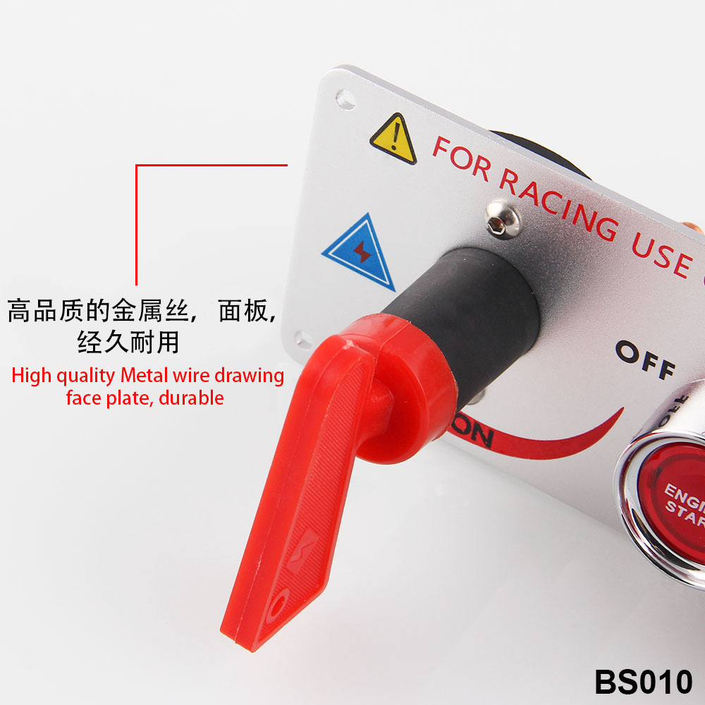 Hot Selling Car Racing Ignition Switch Modification Meter Switch Accessories Start Switch Racing Poweroff Switch