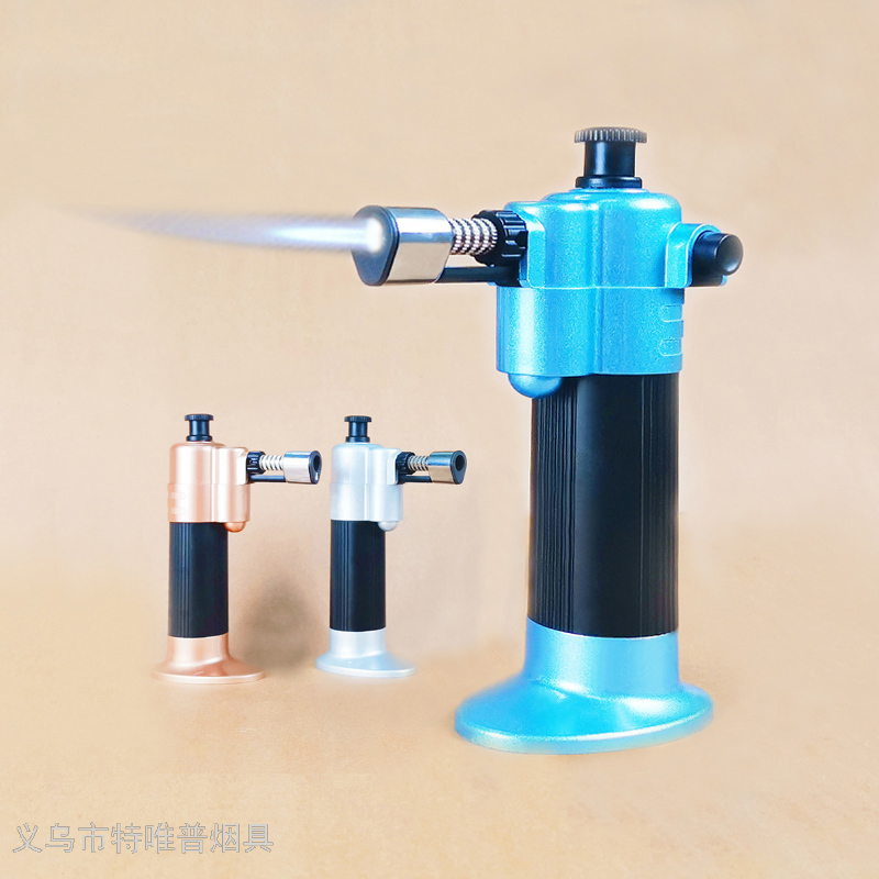 Factory Direct Sales Kitchen Ignition Flame Gun Outdoor Barbecue Cake Pig Hair Flame Gun Butagas Inflatable Welding Gun
