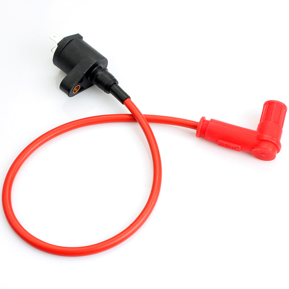 Off-Road Vehicle ATV ATV Modification Accessories Red 110-250cc Silicone High Pressure Package CDI Ignition Coil