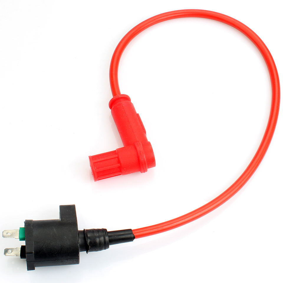 Off-Road Vehicle ATV ATV Modification Accessories Red 110-250cc Silicone High Pressure Package CDI Ignition Coil