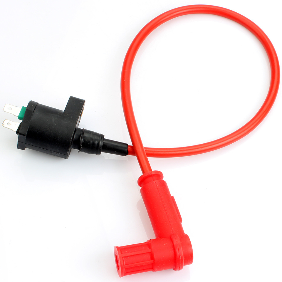 Off-Road Vehicle ATV ATV Modification Accessories Red 110-250cc Silicone High Pressure Package CDI Ignition Coil