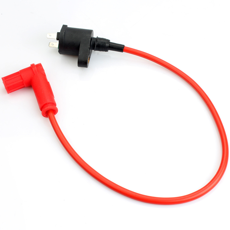 Off-Road Vehicle ATV ATV Modification Accessories Red 110-250cc Silicone High Pressure Package CDI Ignition Coil